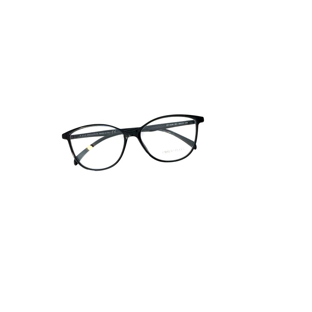 NEW EMILIO PUCCI Eyeglasses EP 5008 001 Shiny Black eyeglasses